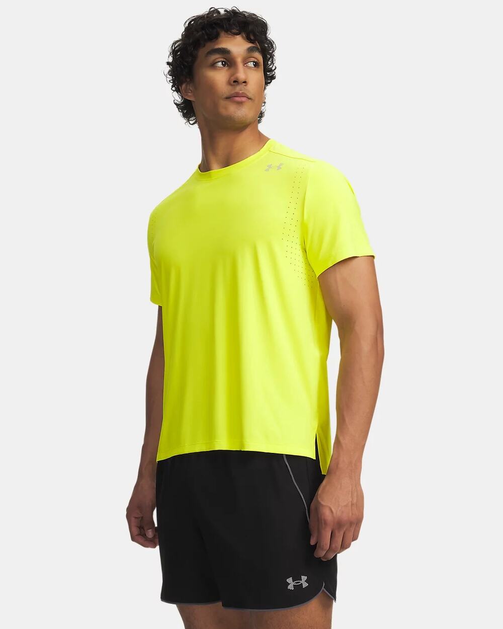 NWT Under Armour Men's Velociti Pro Men's Short Sleeve in Flash Light size L